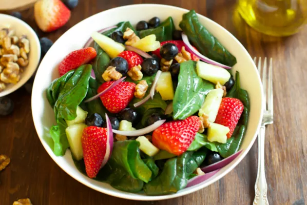 Delicious Fruit and Vegetable Salad